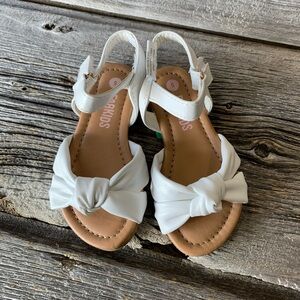 White Baby Sandals